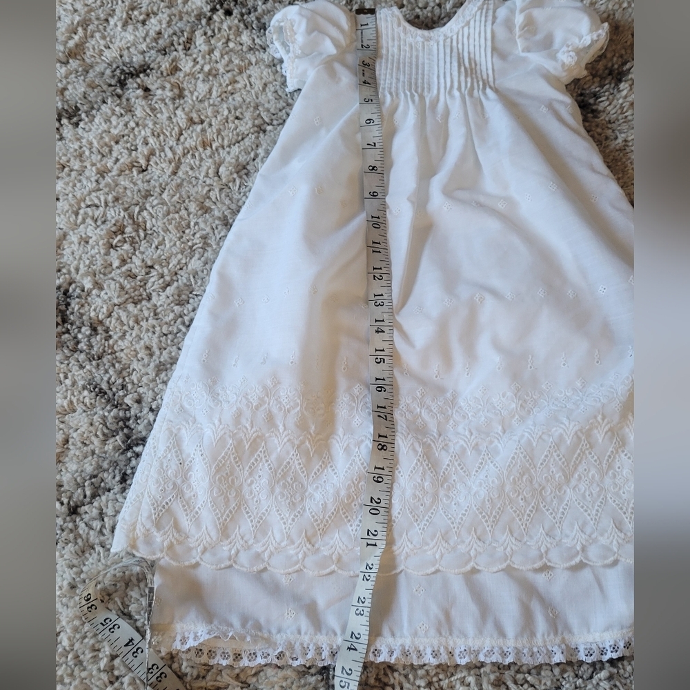 Vintage Handmade Gown Size 6 Months - Picture 2 of 11